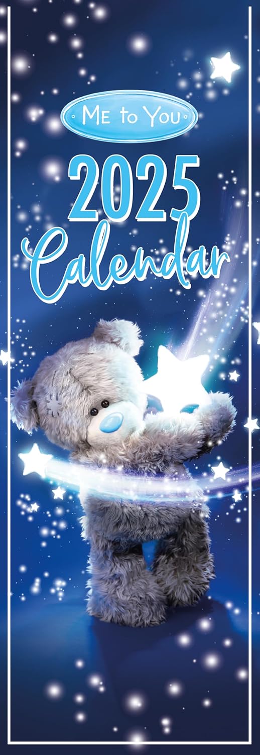 Me to You Photo Finish Tatty Teddy 2025 Slim Calendar Shop Inc