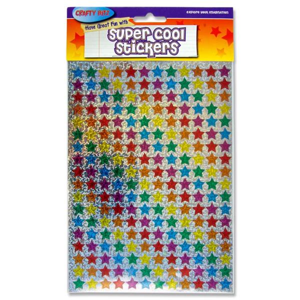 Super Cool Holographic Small Star Stickers by Crafty Bitz