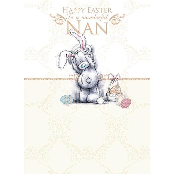 To A Wonderful Nan Me to You Happy Easter Card