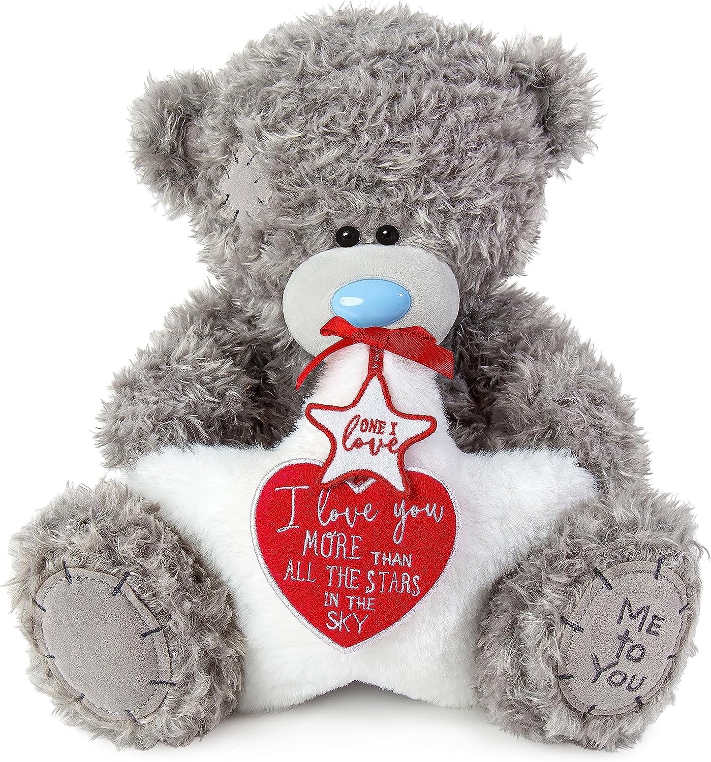 Me to You Large Tatty Teddy Bear Holding Star