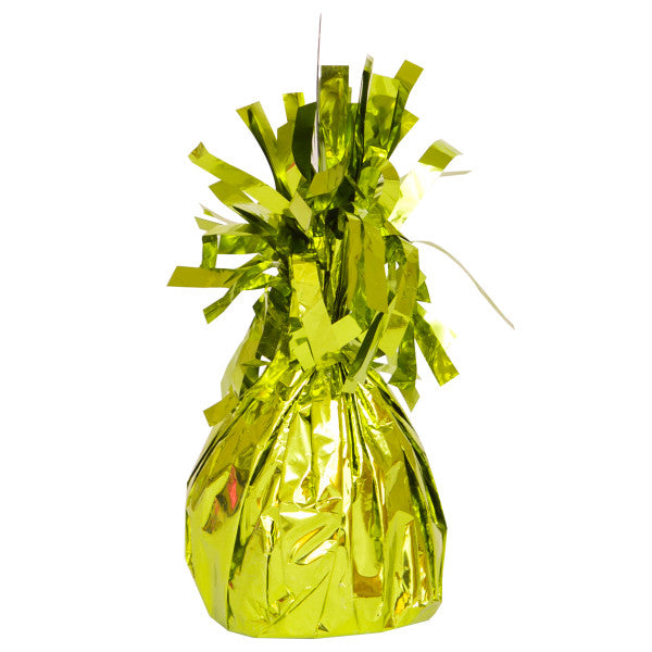 Lime Green Foil Balloon Weight