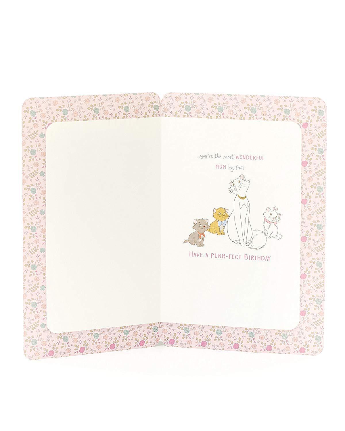 Disney Aristocats Marie Mum Birthday Card