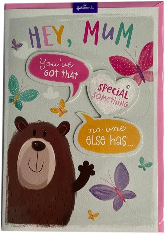 Gus Bear Design Mother's Day Card