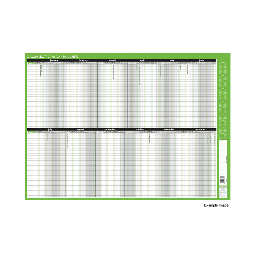 2025 Mounted Day Planner 855 x 610mm