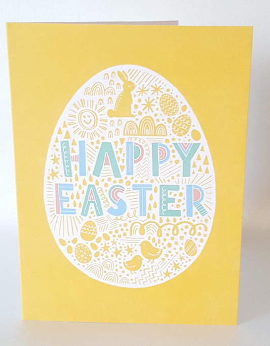 Little Something Just For You Happy Easter Egg Greeting Card