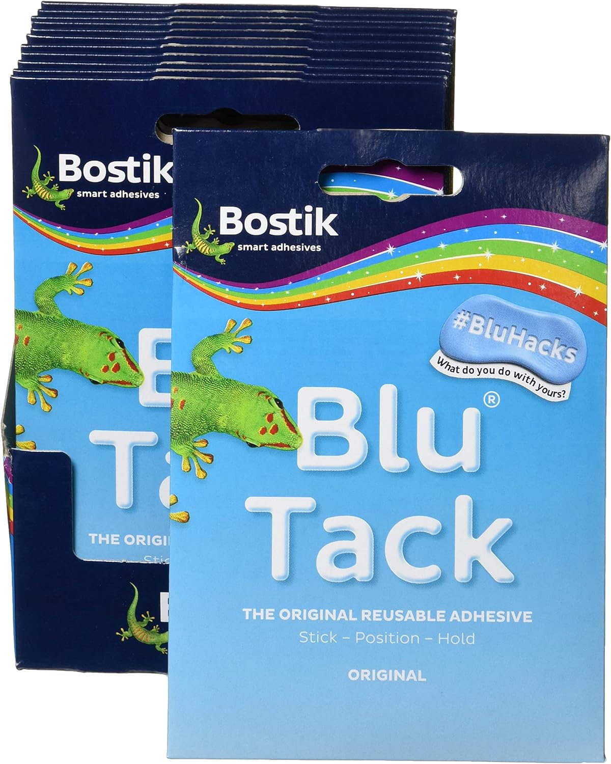 Pack of 12 Bostik Blu Tacks 60g