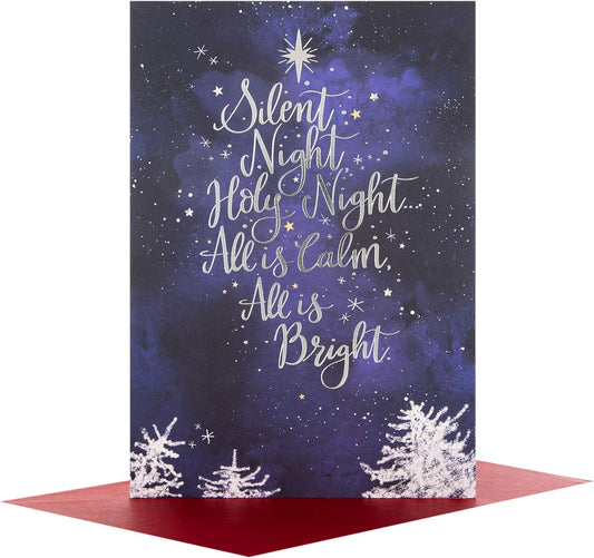 Peaceful Christmas Card "Silent Night"