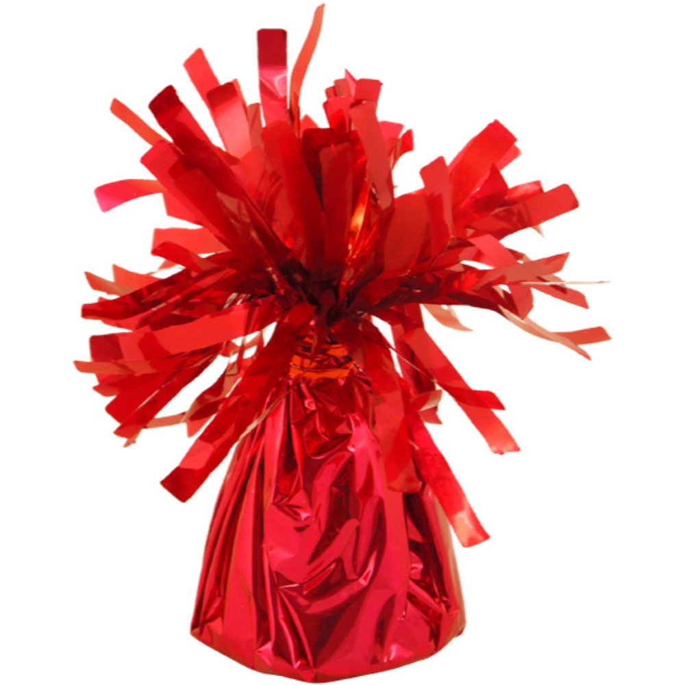 160g Red Foil Balloon Floor Weight