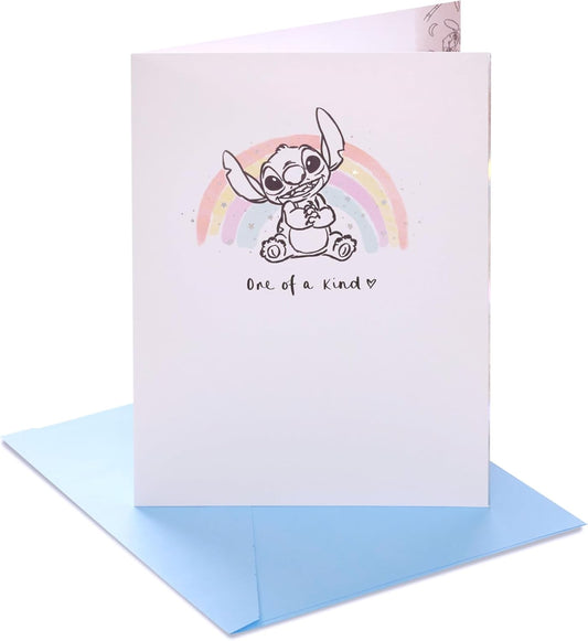 Disney Classics Stitch Design Birthday Blank Card