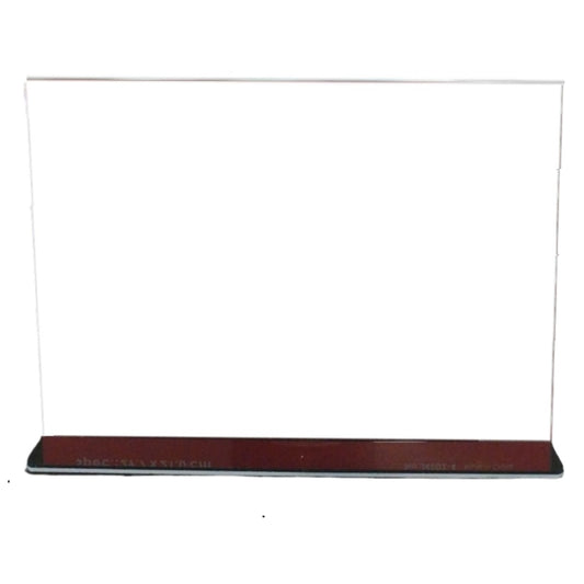 Horizontal Design Acrylic Sign Holder 29.7cm x 21cm