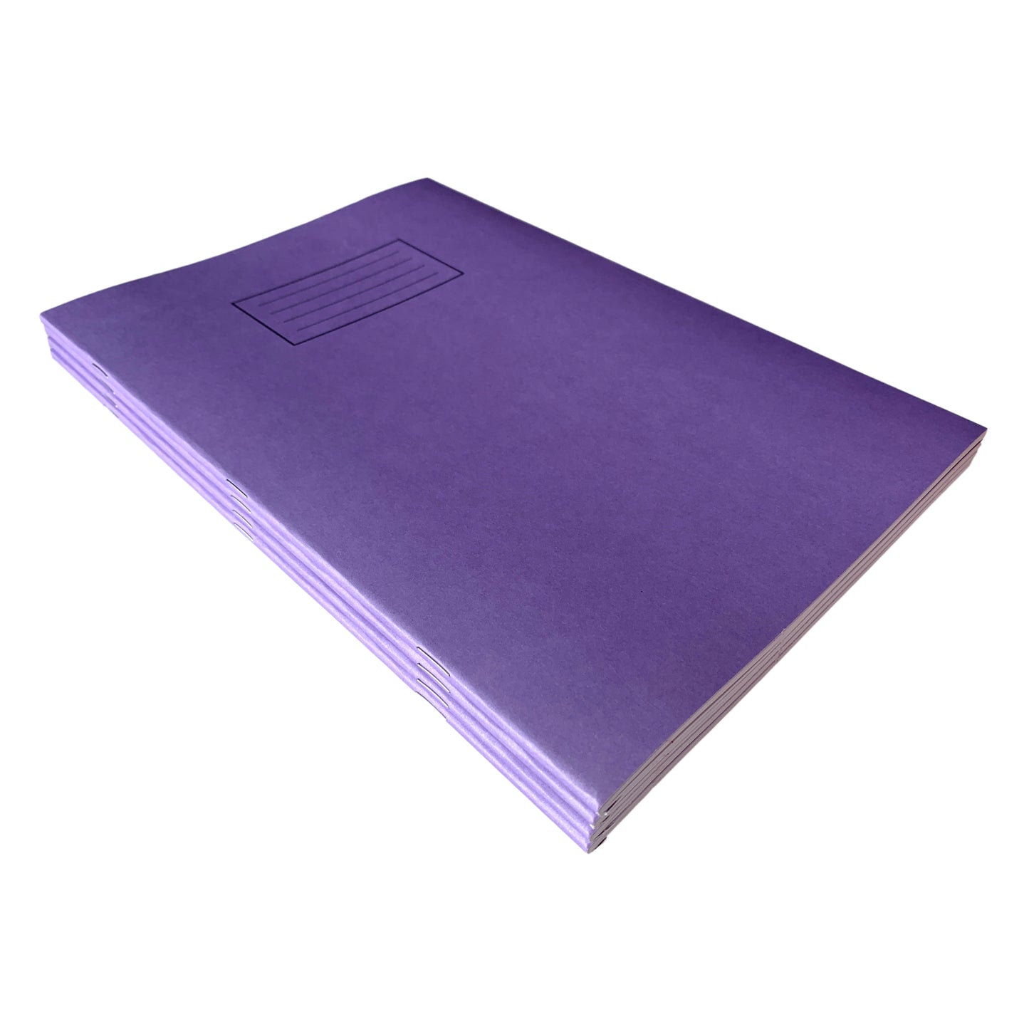 Janrax A4 Purple 80 Pages Feint and Ruled Exercise Book