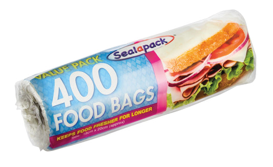 Pack of 400 Food Bags On Roll