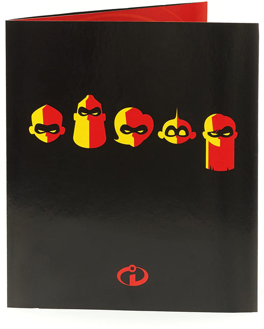 The Incredibles Birthday Card Panoramic Artwork 