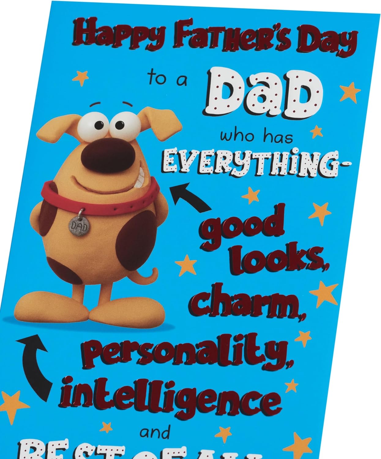 Funny Design Dad Father's Day Card