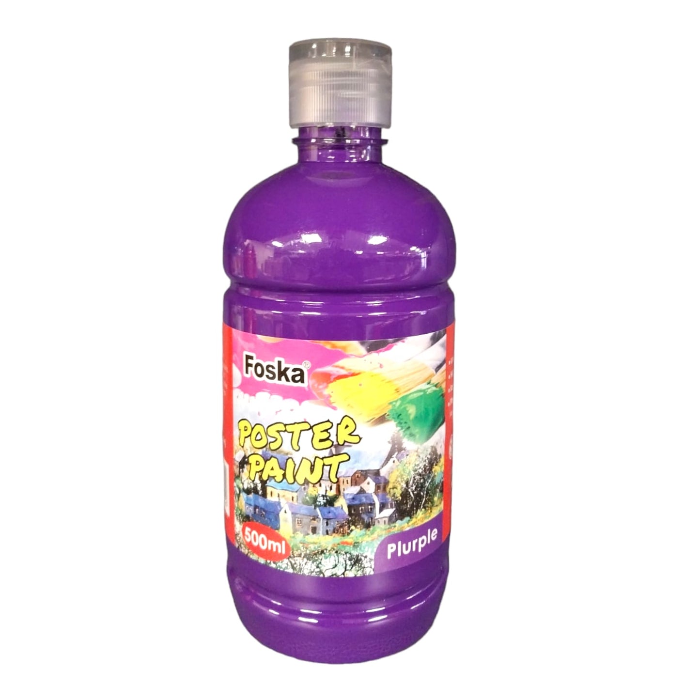 500ml Purple Poster Color Paint