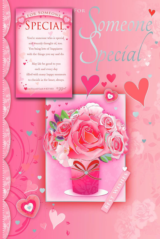 For Someone Special Keepsake Treasures Birthday Card