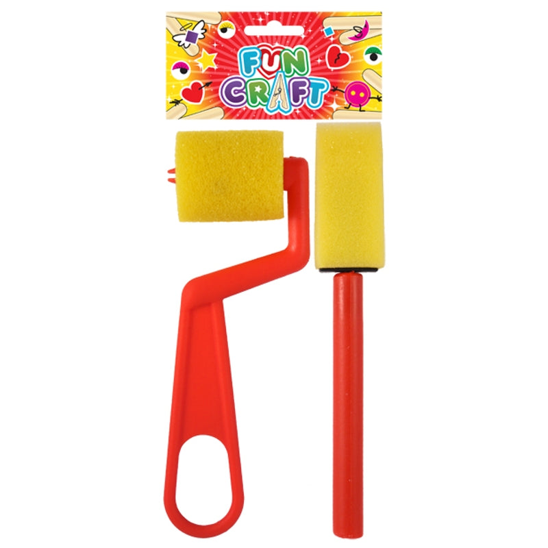 Craft Kit Paint Sponge Roller Tool Set 15cm