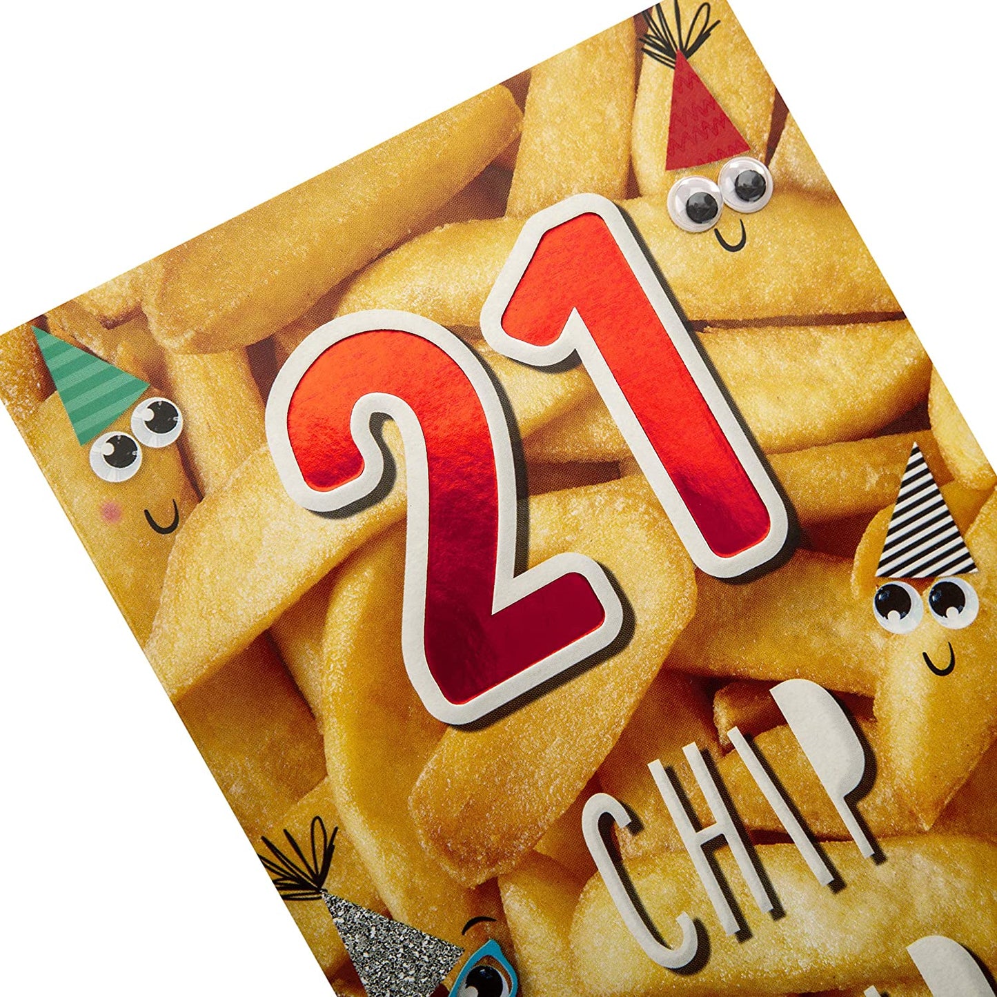 Fun Photographic Design 21st Birthday Card