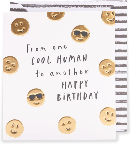 Kindred From One Cool Human To Another Birthday Card