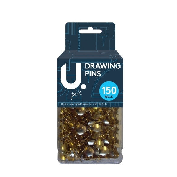 Pack of 150 Metal Drawing Pins