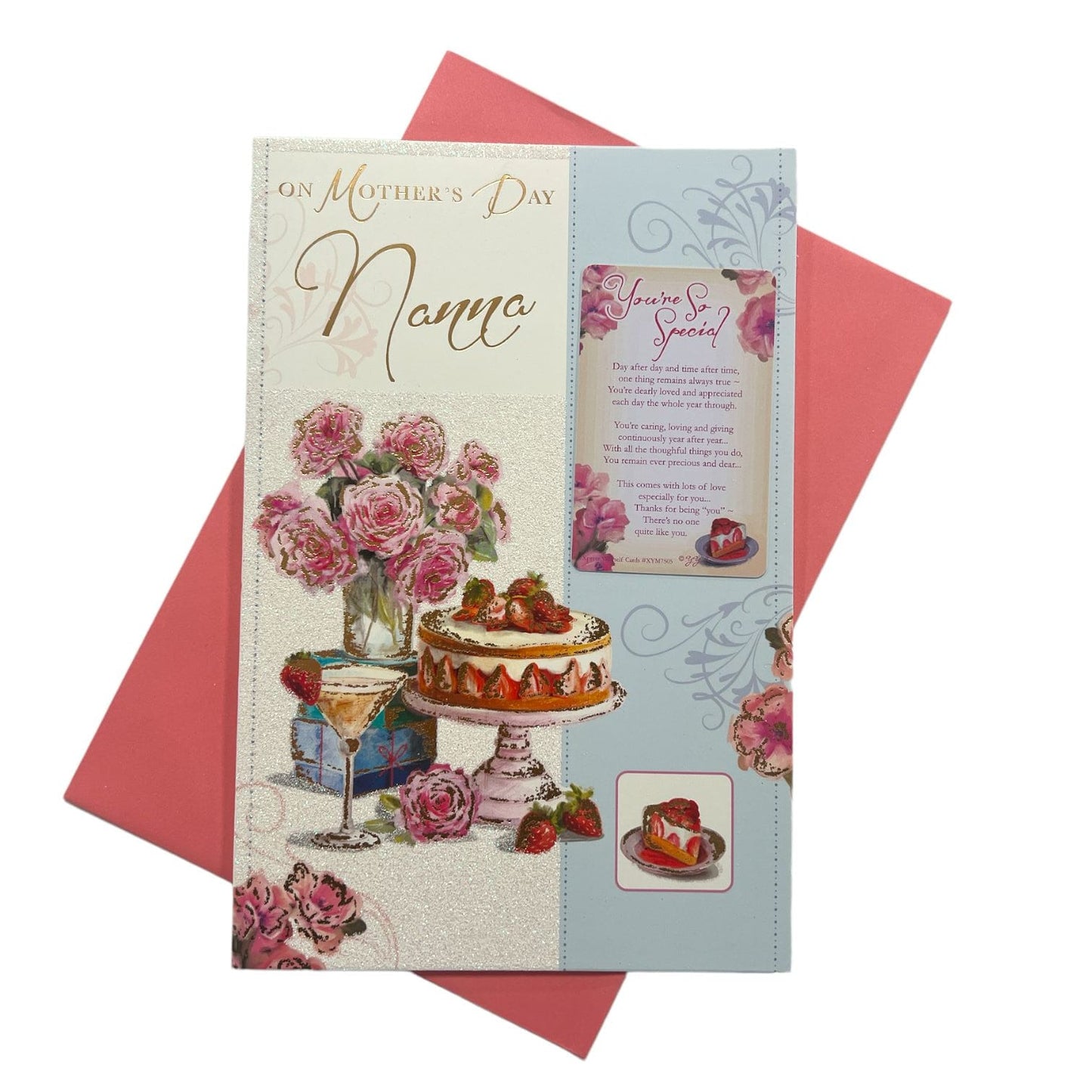 For Nanna You're So Special Foil Finished Mother's Day Card