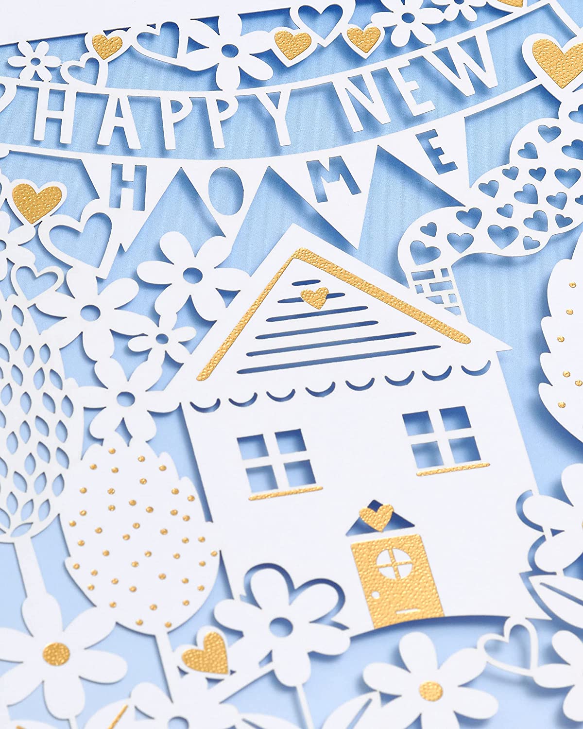 New Home Luxury Laser Cut Congratulations Card