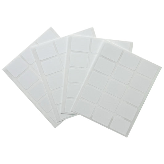 Pack of 1200 White 19x25mm Rectangular Labels