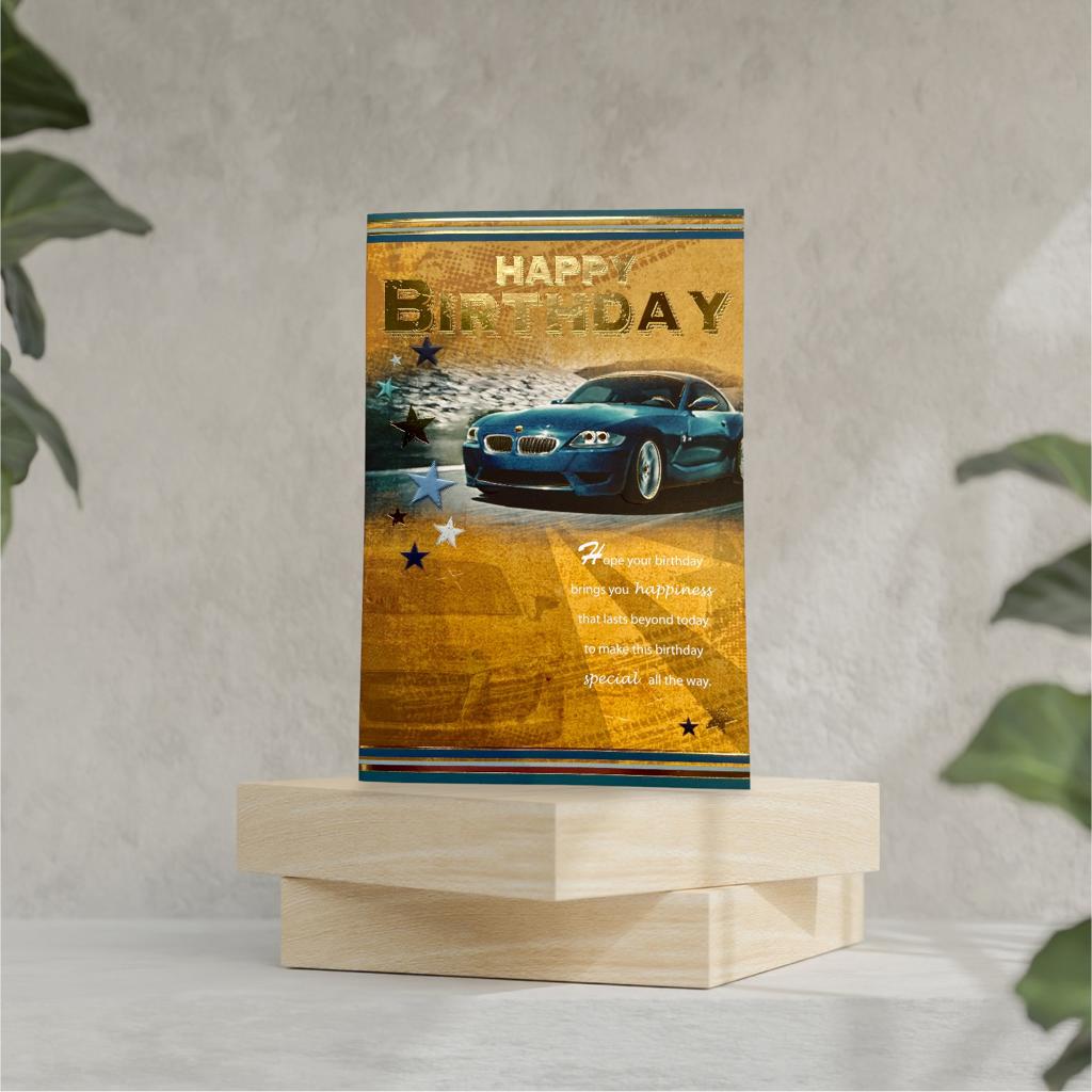 Happy Birthday Male Greetings Card