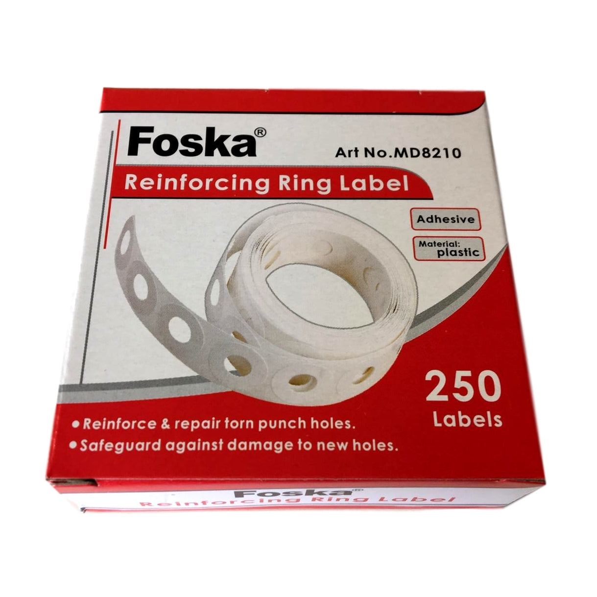 Pack of 250 Hole Reinforcing Ring Labels