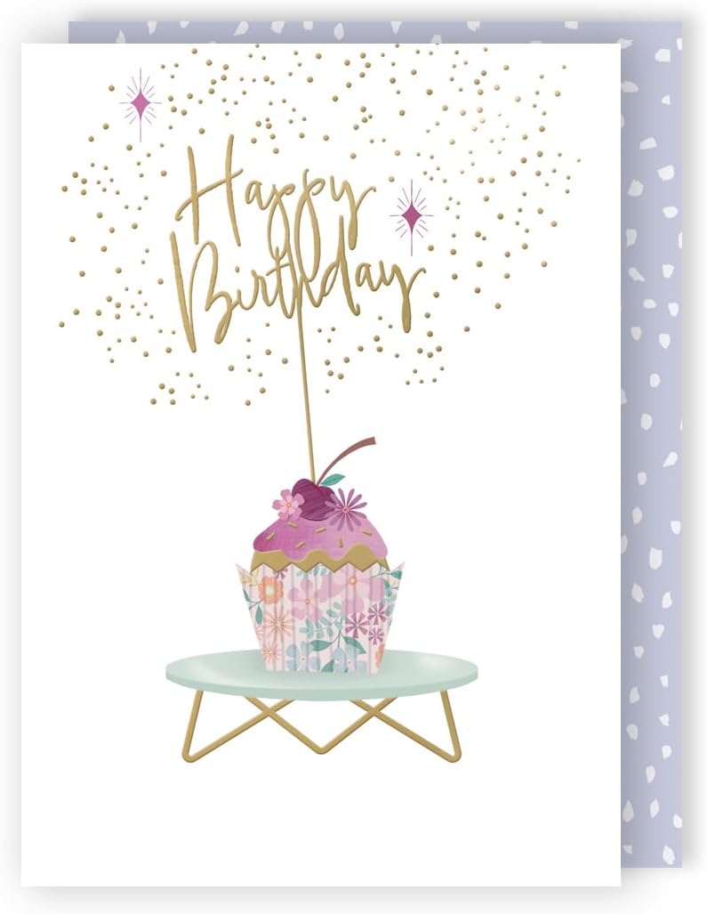 Contemporary Yummy Fun Surprise! Birthday Card