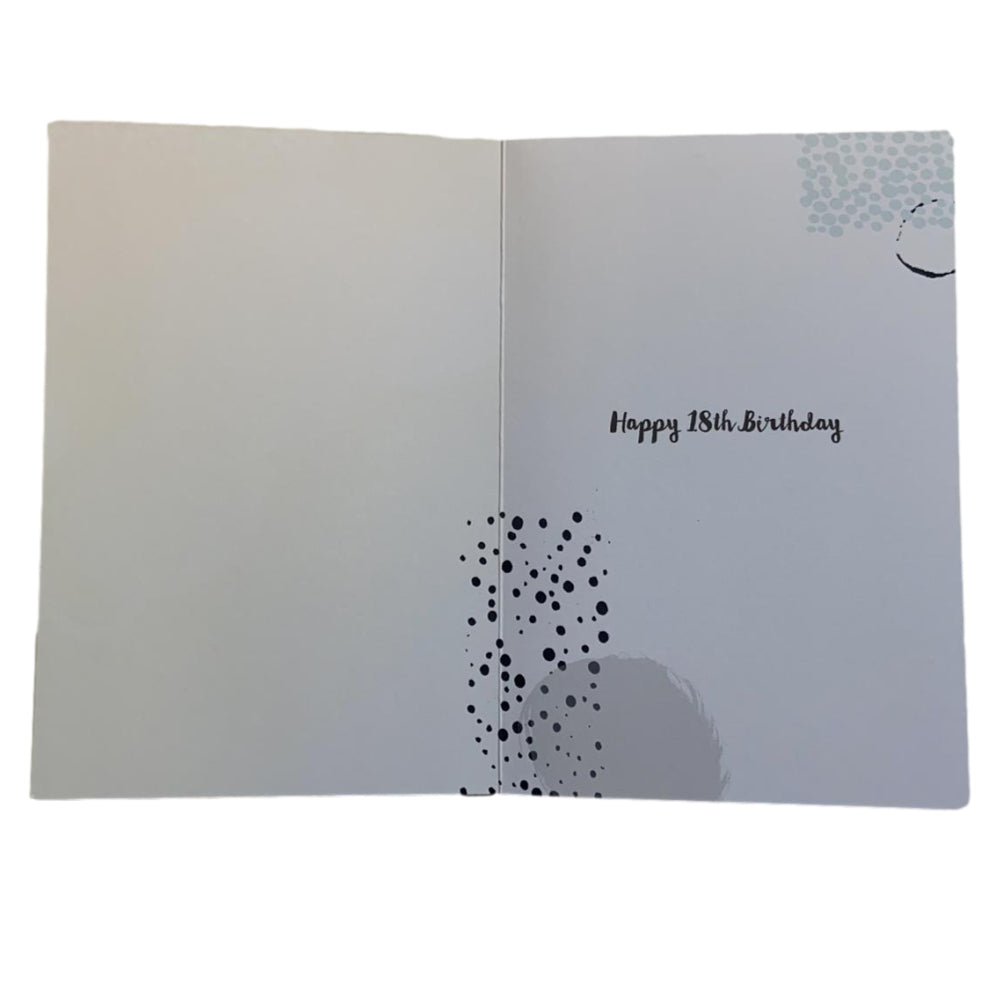 You're 18th Something To Celebrate Foil Finished Birthday Card 