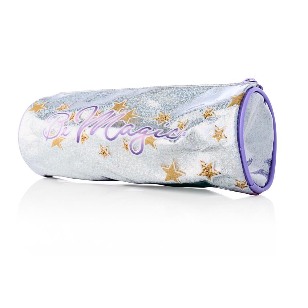 Frozen Round Glitter Pencil Case