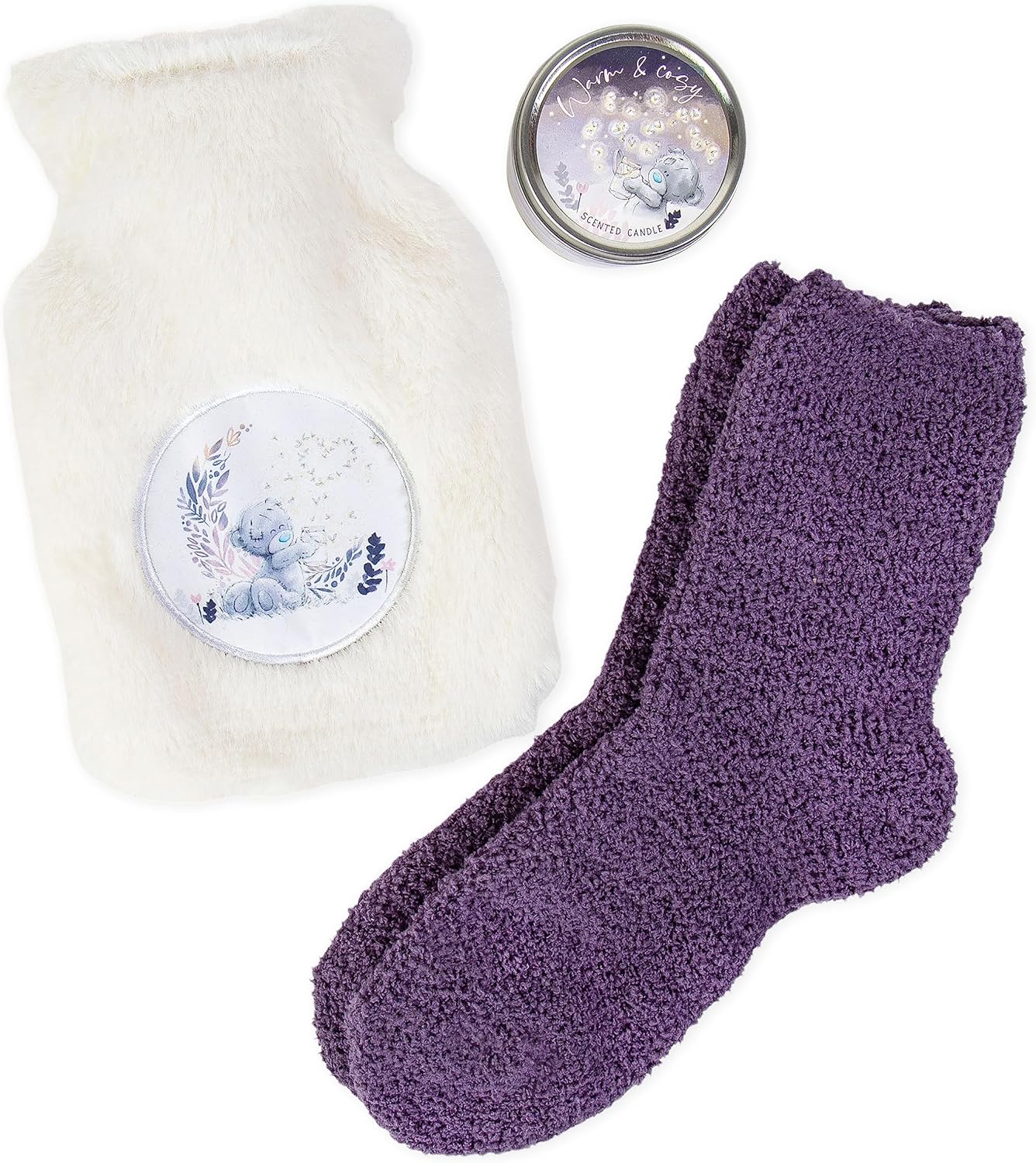 Me to You Tatty Teddy Hot Water Bottle, Candle and Socks Gift Set