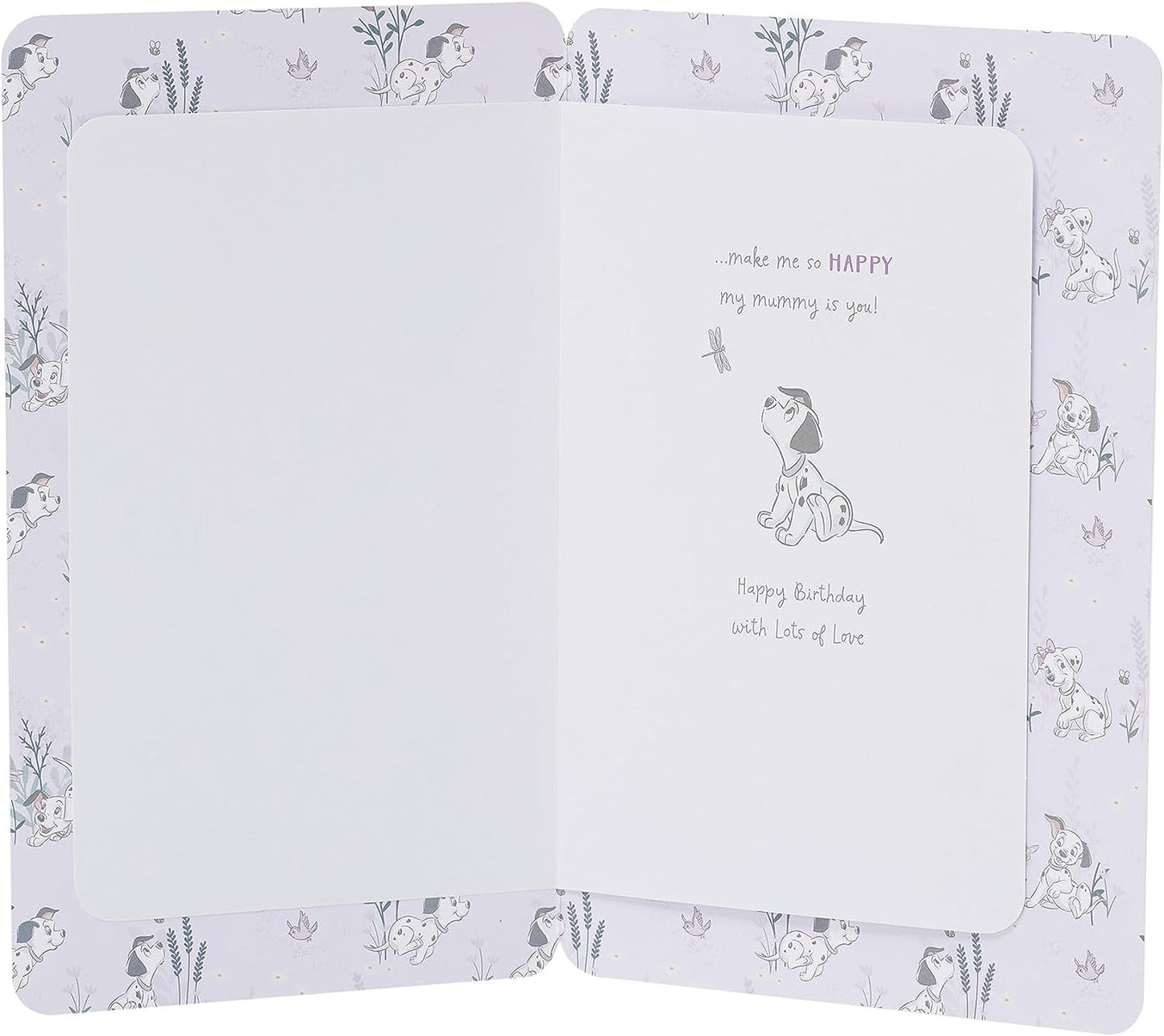 Disney 101 Dalmatians Design Mummy Birthday Card