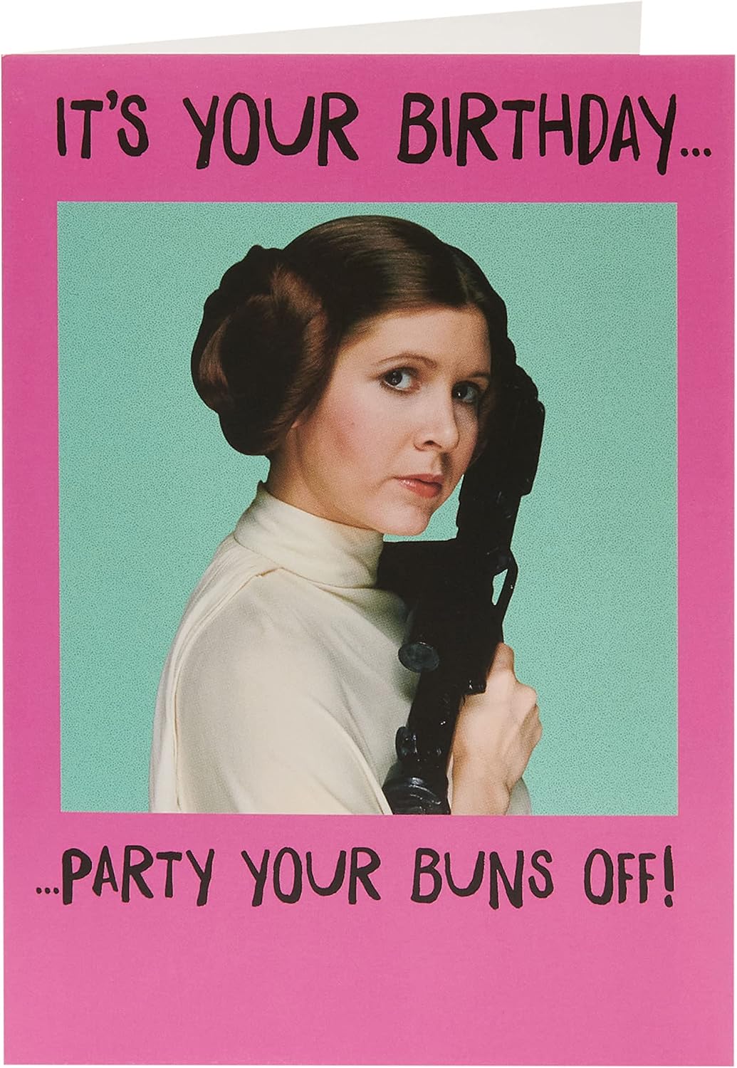 Disney Star Wars Princess Leia Design Birthday Card