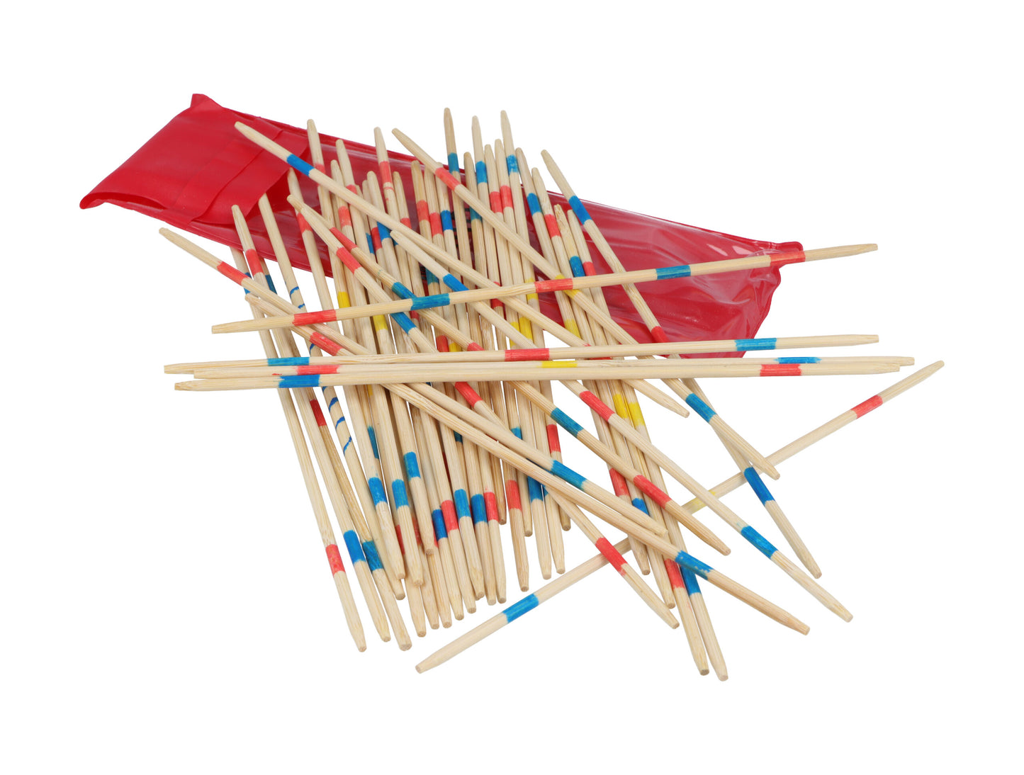 41 Pieces Mikado Sticks in Red Travel Bag