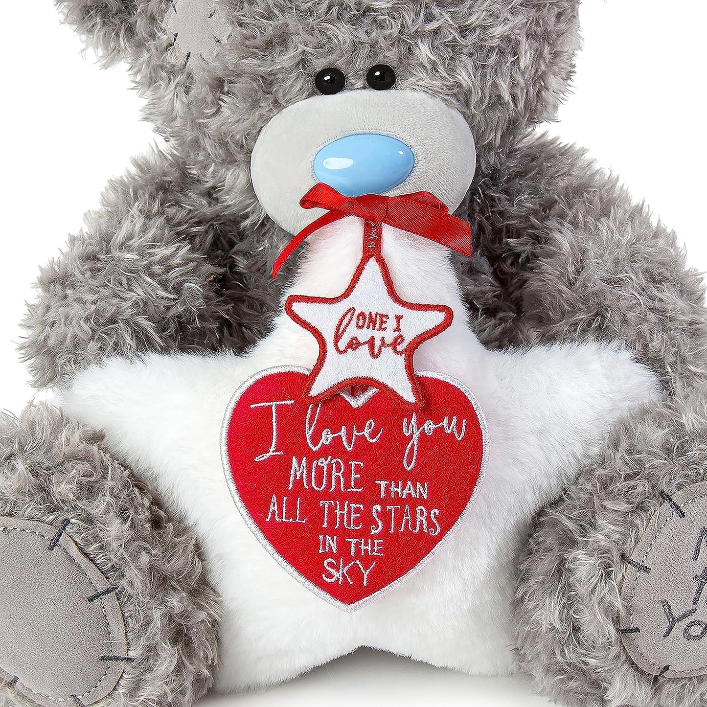 Me to You Large Tatty Teddy Bear Holding Star