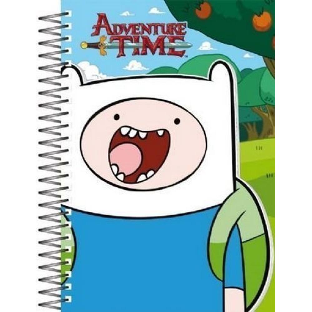 Pack of 6 Adventure Time Die Cut Ring Bound A5 Notebooks By Anker