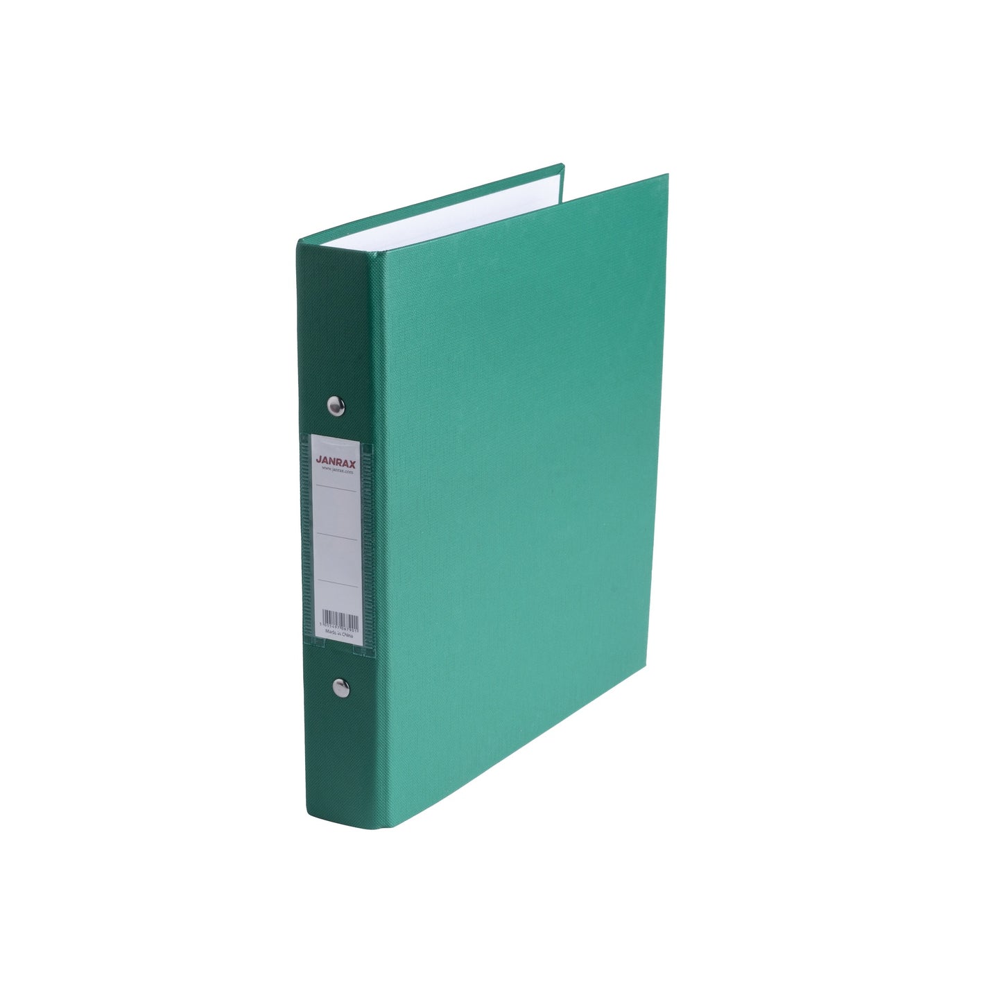 A5 Green Paper Over Board Ring Binder by Janrax