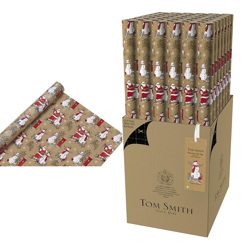 Single 3m Christmas Classic Gift Wrap