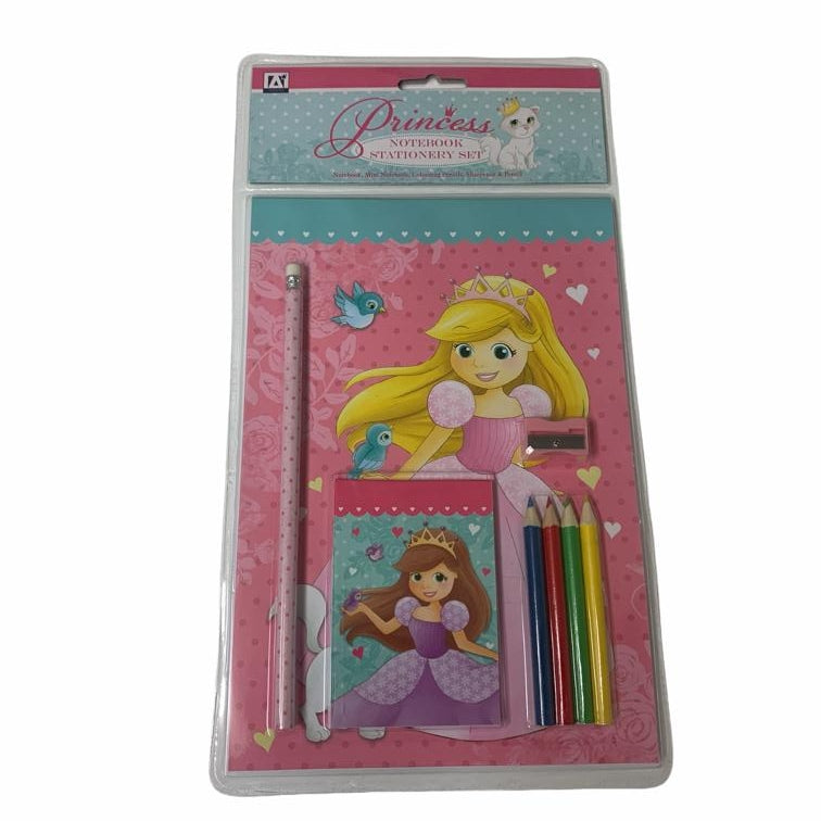 Princess Notebook and Stationery Set