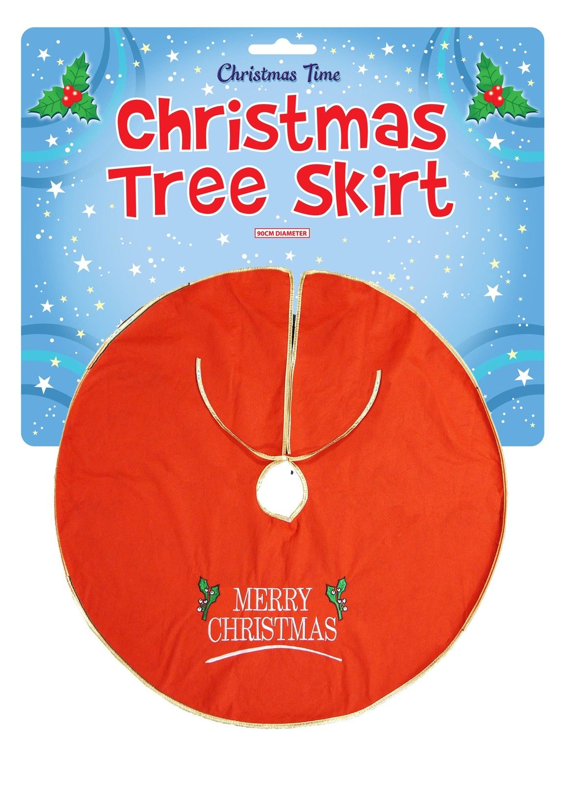 Christmas Tree Skirt Decoration (90cm dia)