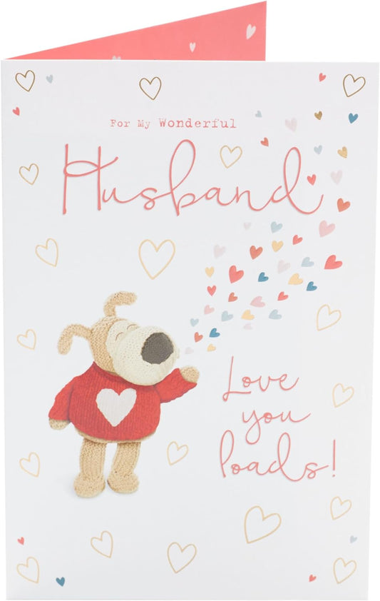 Boofle Cute Design Husband Valentine's Day Card