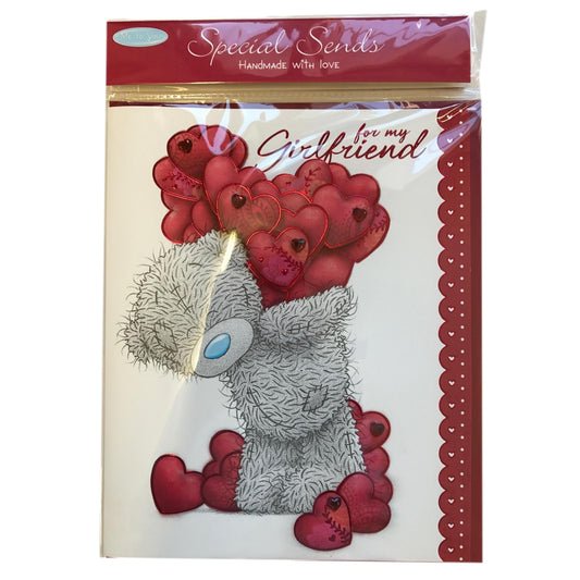 Girlfriend Luxury Me to You Bear Valentines Day Card