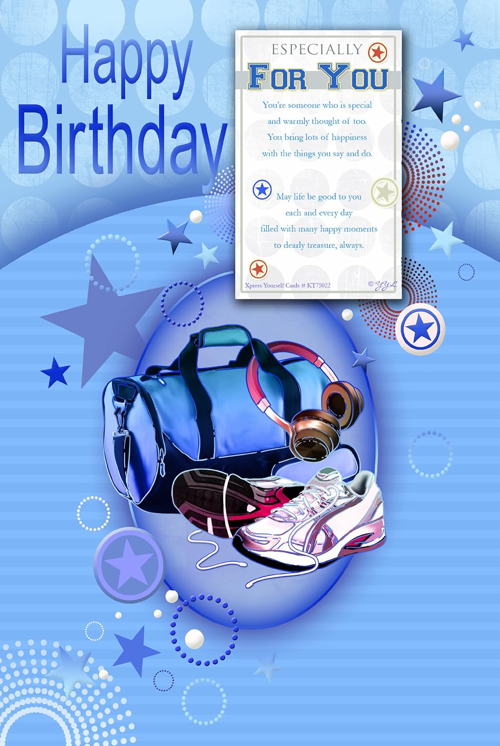 For You Keepsake Treasures Open Birthday Card