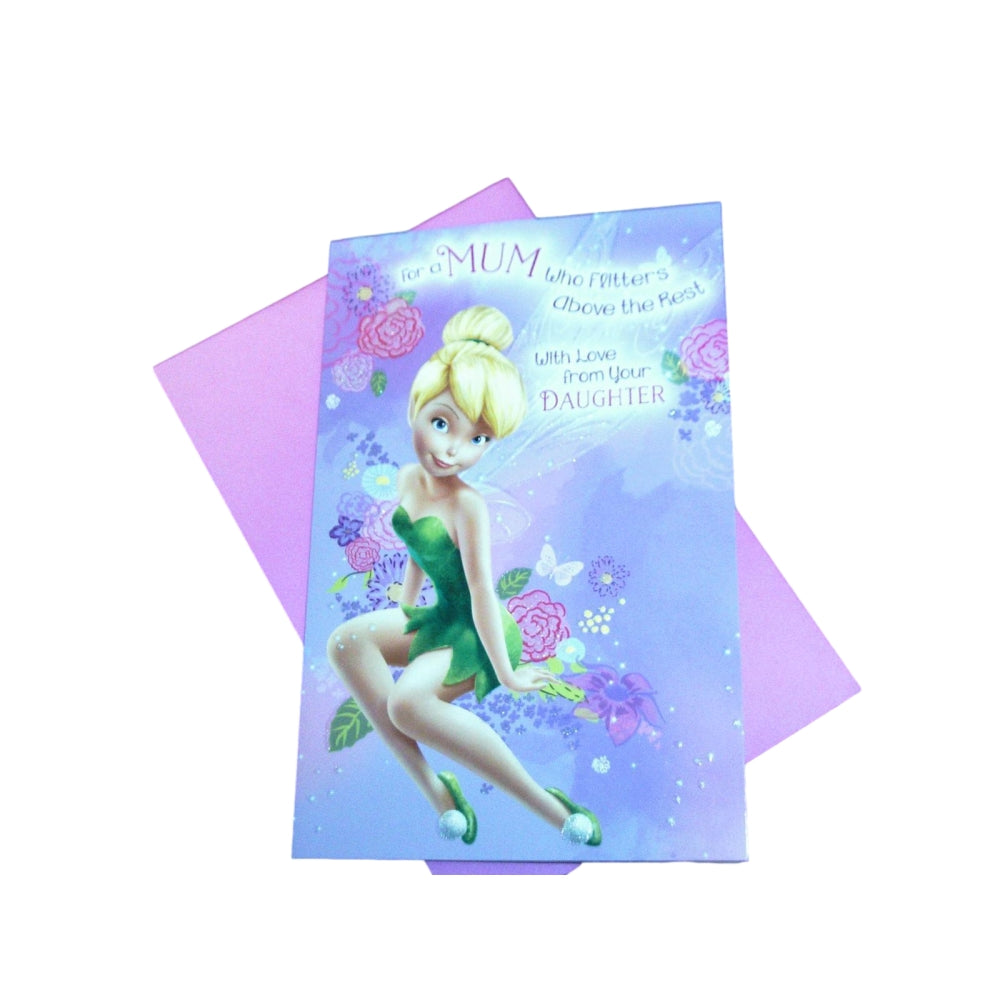 Mum From Your Daughter Disney Fairies Mother's Day Card