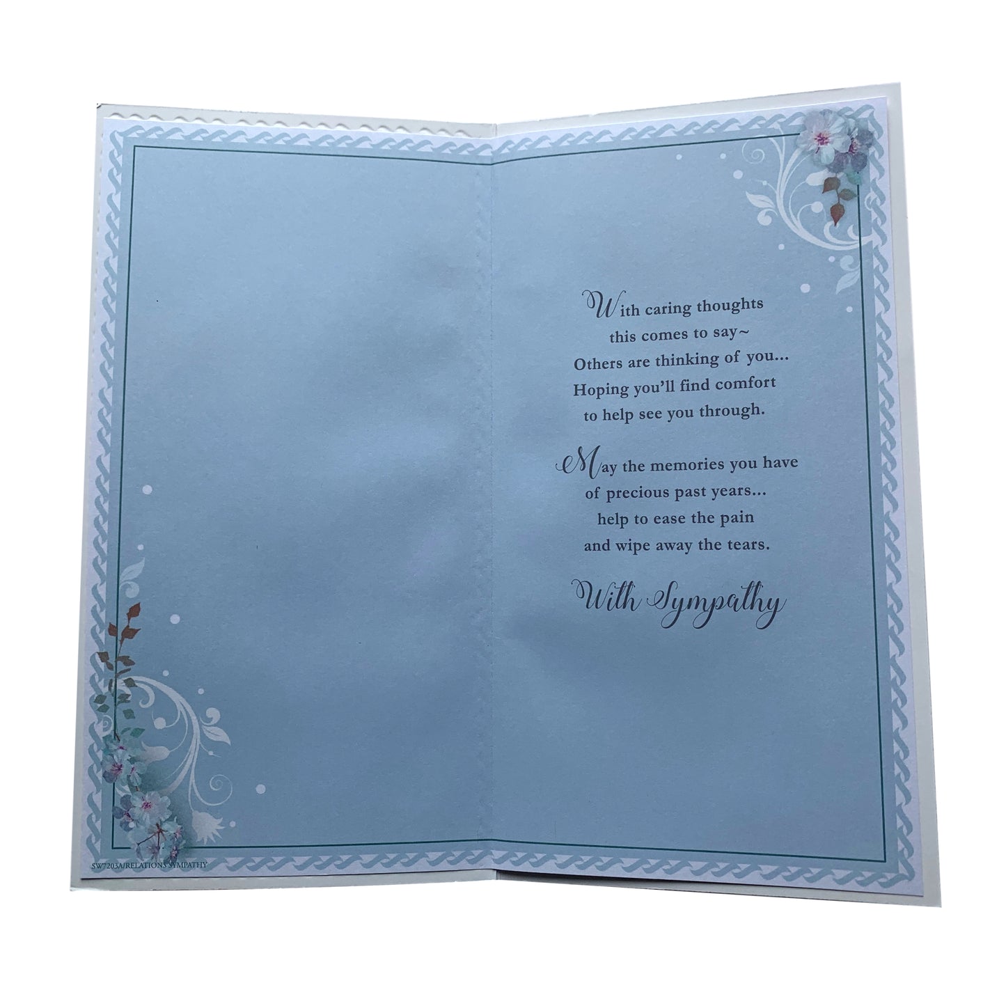 On The Loss of Your Daughter With Deepest Sympathy Soft Whispers Card