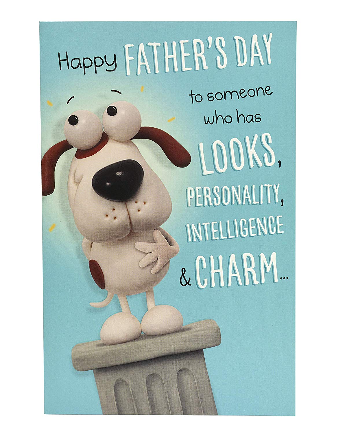 Father's Day Card Intelligence and Good Looks 