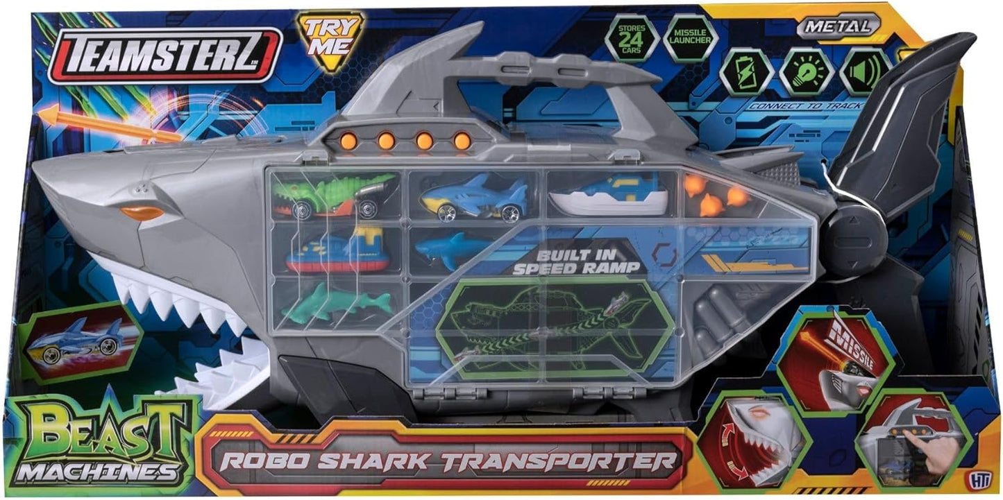 Teamsterz Beast Machines Robo Shark Transporter Toy