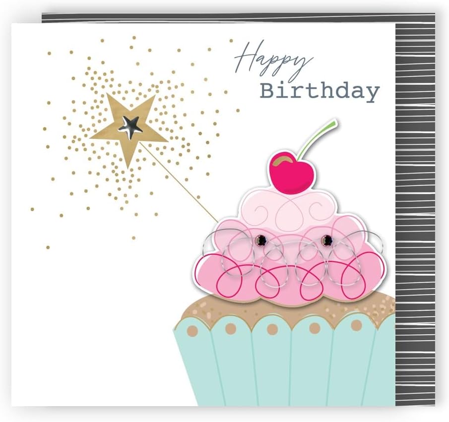 Sweet Delight! Birthday Hand-Finished Greeting Card